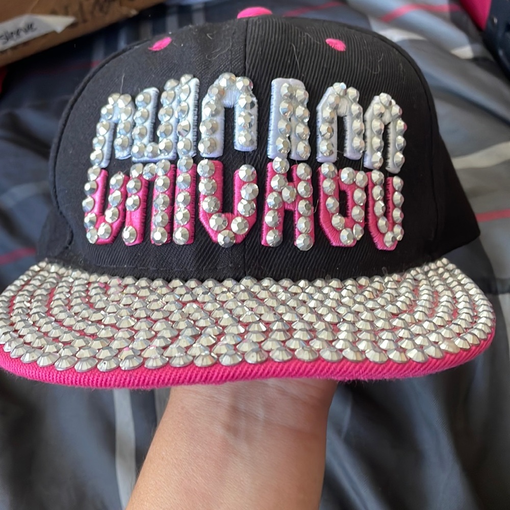 Chicago bling bling hat